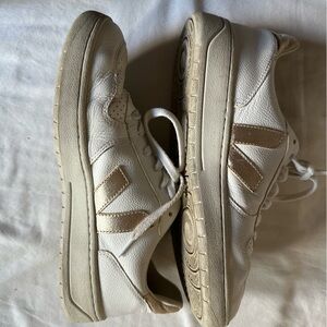 Veja White Sneakers size 10